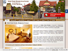 Tablet Screenshot of chataskrzata.com.pl
